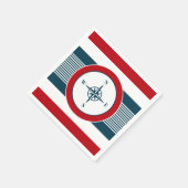 Nautisch ontwerp servetten (Hoek)