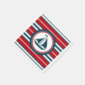 Nautisch ontwerp servetten (Hoek)