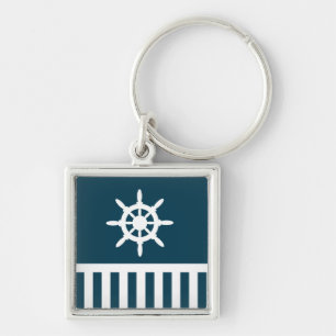 Nautisch ontwerp sleutelhanger