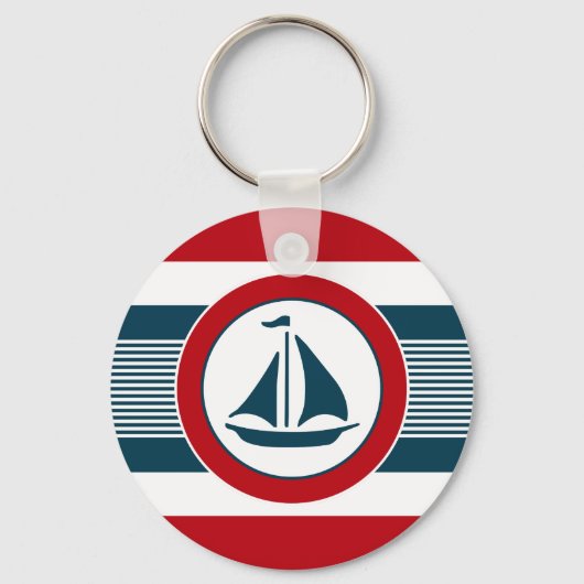 Nautisch ontwerp sleutelhanger (Voorkant)