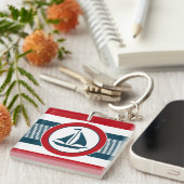 Nautisch ontwerp sleutelhanger (Voorkant Rechts)