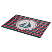 Nautisch ontwerp snijplank (Hoek)