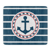 Nautisch ontwerp snijplank (Voorkant)
