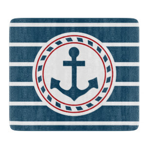Nautisch ontwerp snijplank
