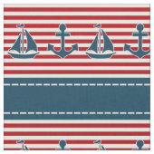 Nautisch ontwerp stof (Close Up)