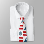 Nautisch ontwerp stropdas (Gebonden)