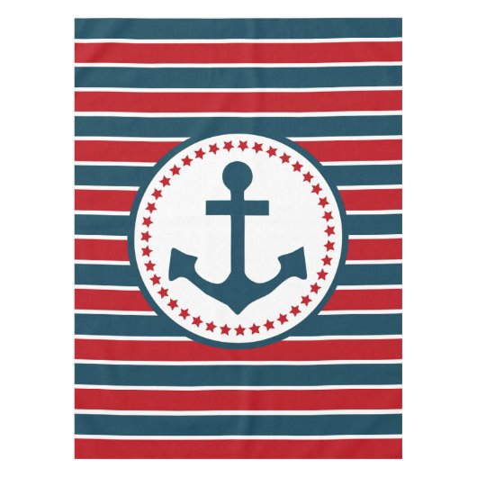Nautisch ontwerp tafelkleed (Voorkant)
