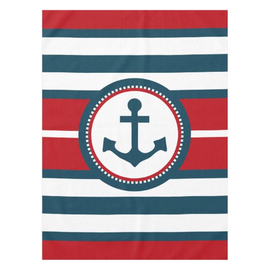 Nautisch ontwerp tafelkleed (Voorkant)