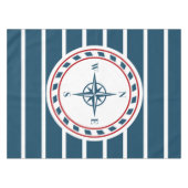 Nautisch ontwerp tafelkleed (Voorkant (Horizontaal))