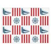 Nautisch ontwerp tafelkleed (Voorkant (Horizontaal))