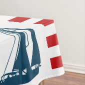 Nautisch ontwerp tafelkleed (Voorbeeld)