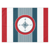 Nautisch ontwerp tafelkleed (Voorkant (Horizontaal))