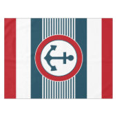 Nautisch ontwerp tafelkleed (Voorkant (Horizontaal))