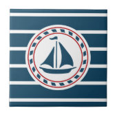 Nautisch ontwerp tegeltje (Voorkant)