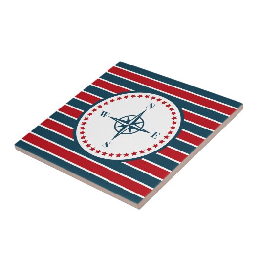 Nautisch ontwerp tegeltje (Zijkant)