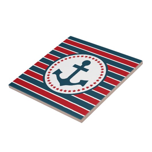 Nautisch ontwerp tegeltje (Zijkant)