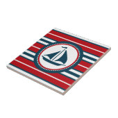 Nautisch ontwerp tegeltje (Zijkant)