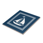 Nautisch ontwerp tegeltje (Zijkant)