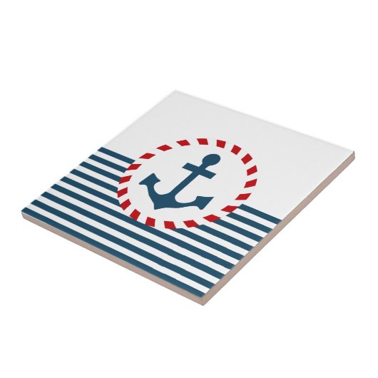 Nautisch ontwerp tegeltje (Zijkant)