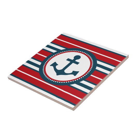 Nautisch ontwerp tegeltje (Zijkant)