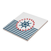 Nautisch ontwerp tegeltje (Zijkant)
