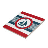 Nautisch ontwerp tegeltje (Zijkant)