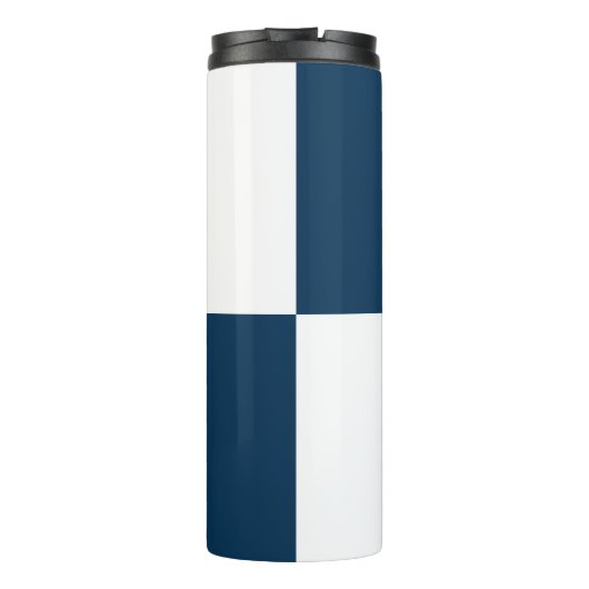 Nautisch ontwerp thermosbeker (Achterkant)