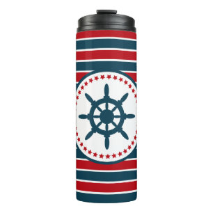Nautisch ontwerp thermosbeker