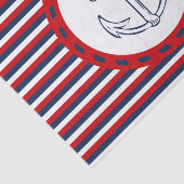 Nautisch ontwerp tissuepapier (Detail)