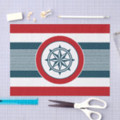 Nautisch ontwerp tissuepapier (Craft)