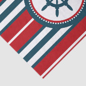 Nautisch ontwerp tissuepapier (Detail)