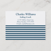 Nautisch ontwerp visitekaartje (Achterkant)