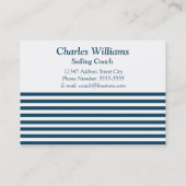 Nautisch ontwerp visitekaartje (Achterkant)