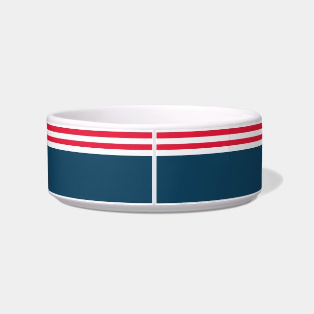 Nautisch ontwerp voerbakje (Achterkant)