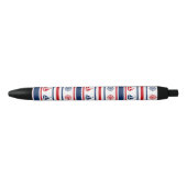 Nautisch ontwerp zwarte inkt pen (Voorkant)