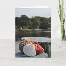 Nautisch Ornament op de Pier Kaart