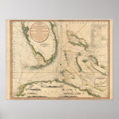 Nautisch overzicht van de Golf van Florida (Voorkant)