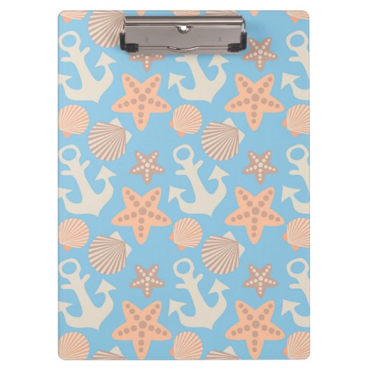 Nautisch pasteel klembord (Voorkant)
