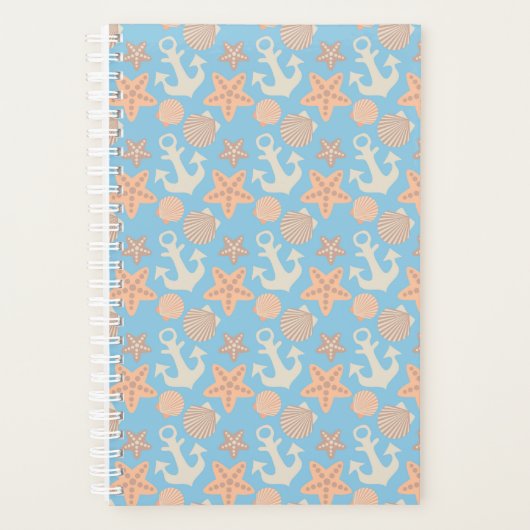 Nautisch pasteel planner (Voorkant)