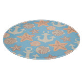 Nautisch pasteel snijplank (Hoek)