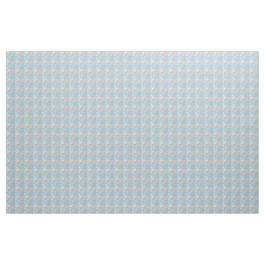 Nautisch pasteel stof (Yard (91,4 cm))