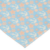 Nautisch pasteel tafelkleed (Gekanteld)