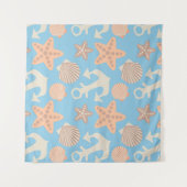 Nautisch pasteel wandkleed (Voorkant)