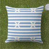 Nautisch patroon buitenkussen (Gras)