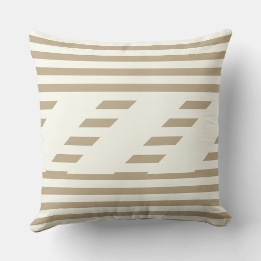 Nautisch patroon buitenkussen (Achterkant)