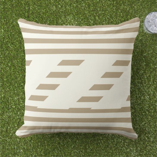 Nautisch patroon buitenkussen (Gras)