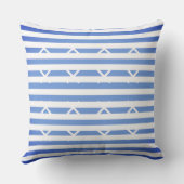 Nautisch patroon buitenkussen (Achterkant)