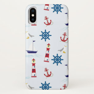 Nautisch patroon Case-Mate iPhone case