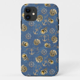 nautisch patroon Case-Mate iPhone case