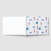Nautisch patroon gastenboek (Volledig)